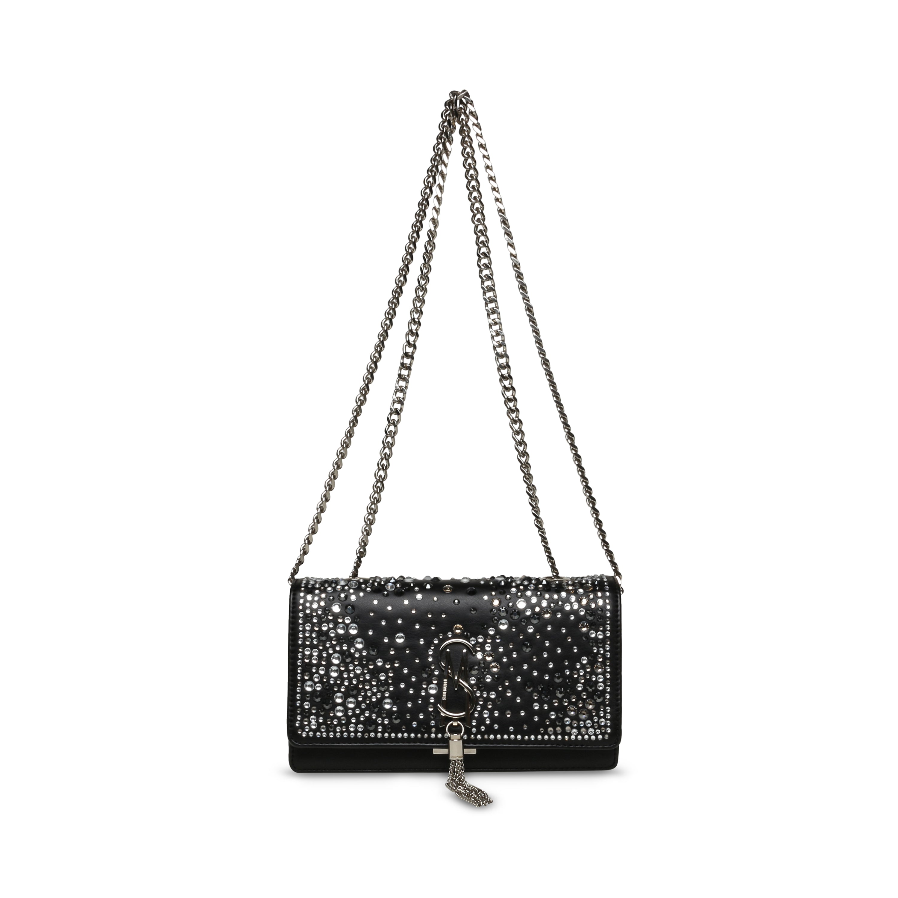 SHOP BLEGEND BLACK/SILVER SHOULDER BAG ONLINE Steve Madden Malaysia