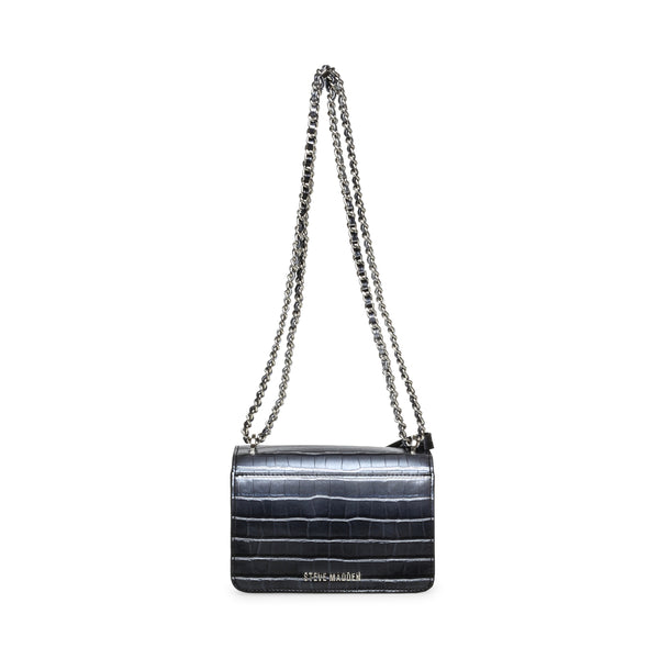 Black and shop silver crossbody