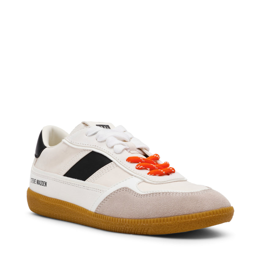 AUGUSTINE WHITE/BLACK SNEAKERS