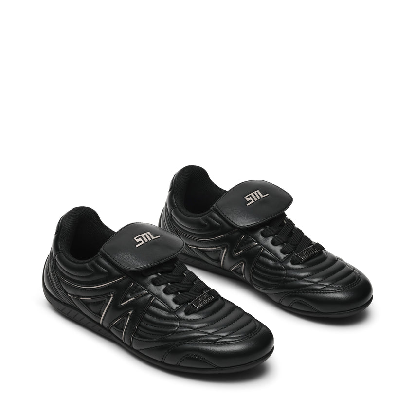 FREEKICK BLACK/SILVER SNEAKERS