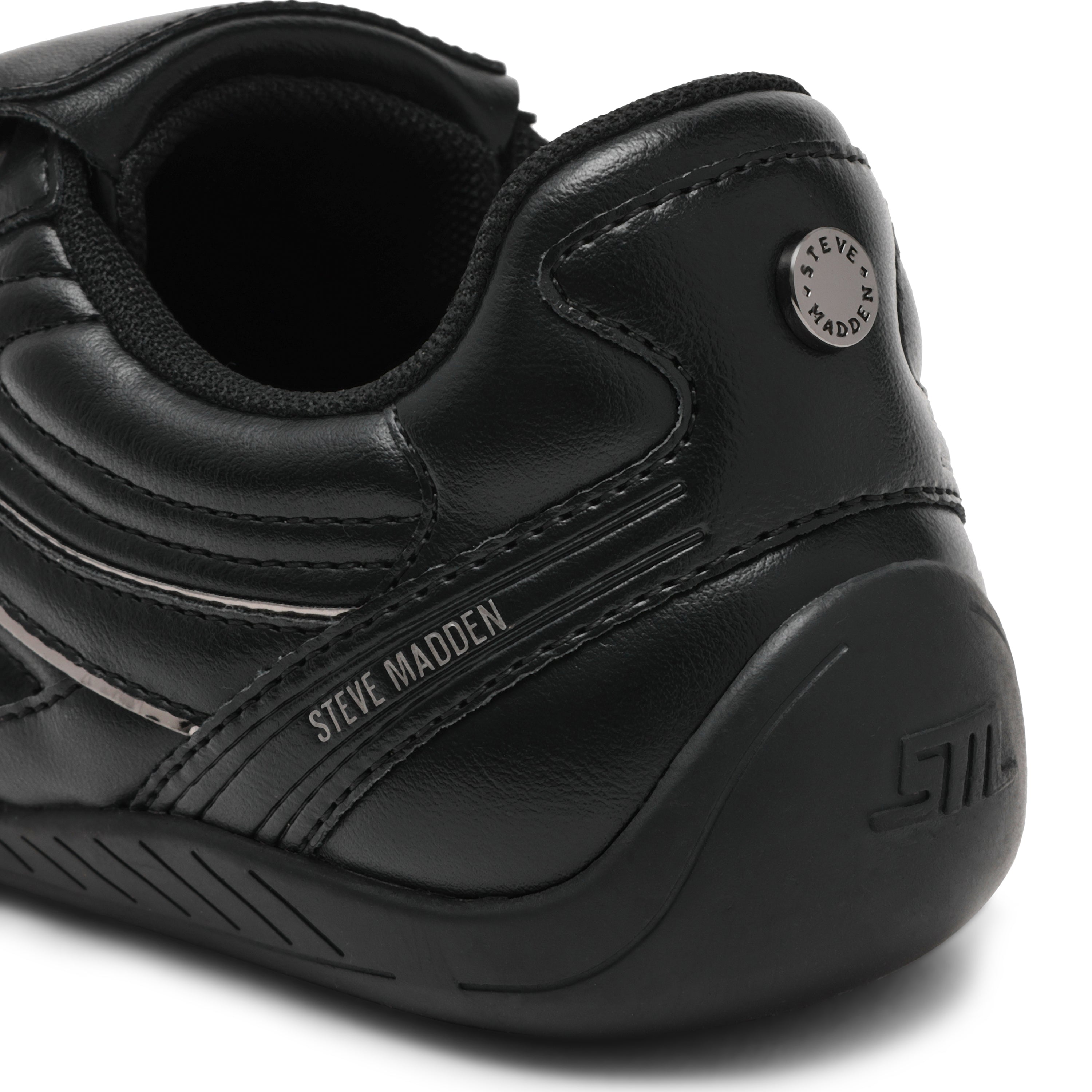 FREEKICK BLACK/SILVER SNEAKERS