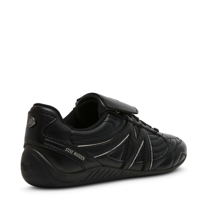 FREEKICK BLACK/SILVER SNEAKERS
