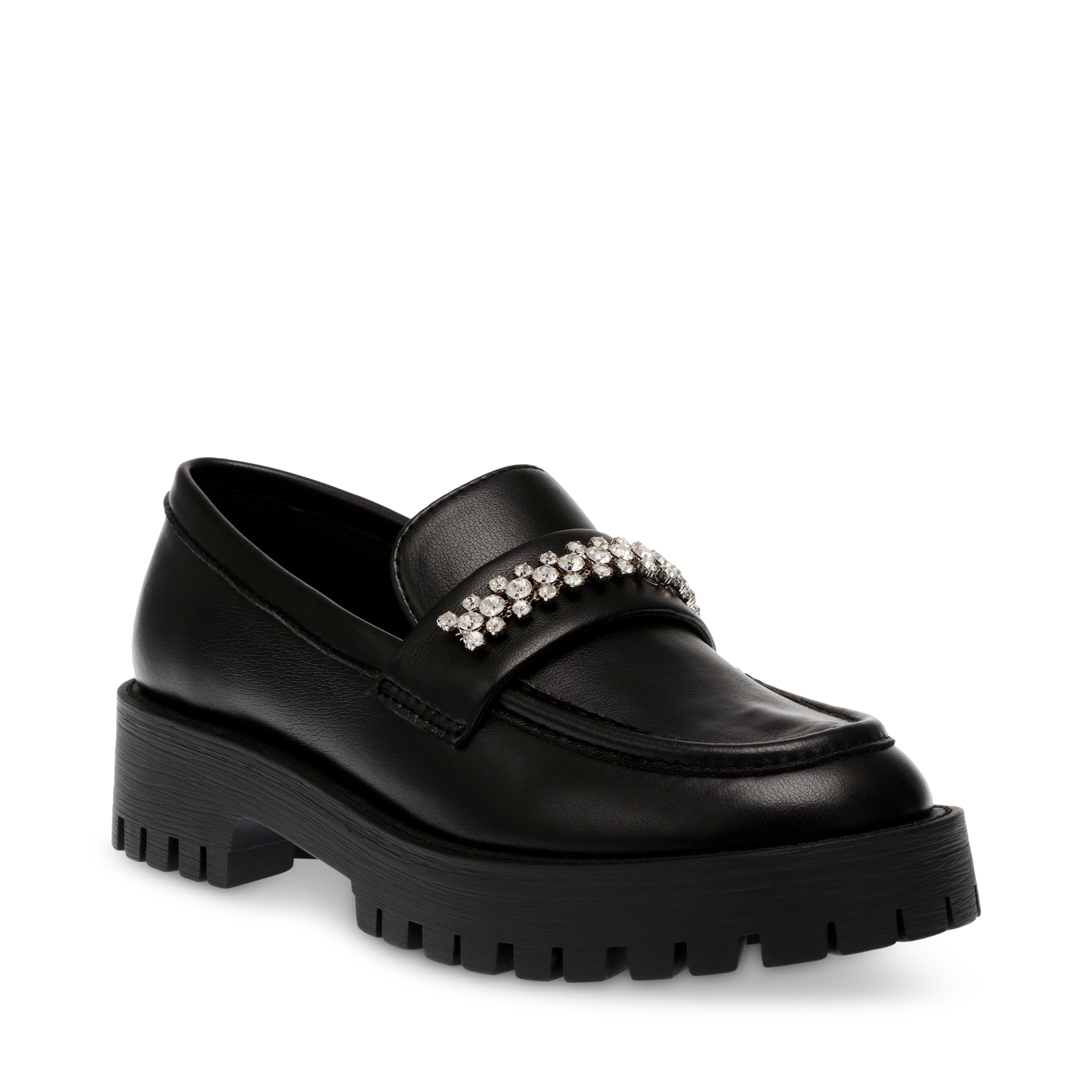 LUDLOW BLACK LOAFERS- Hover Image