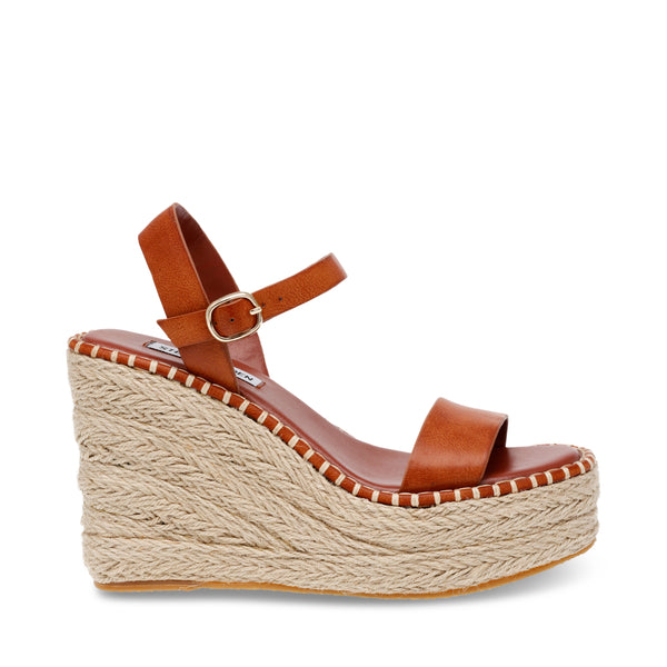 Cognac cheap espadrille sandals