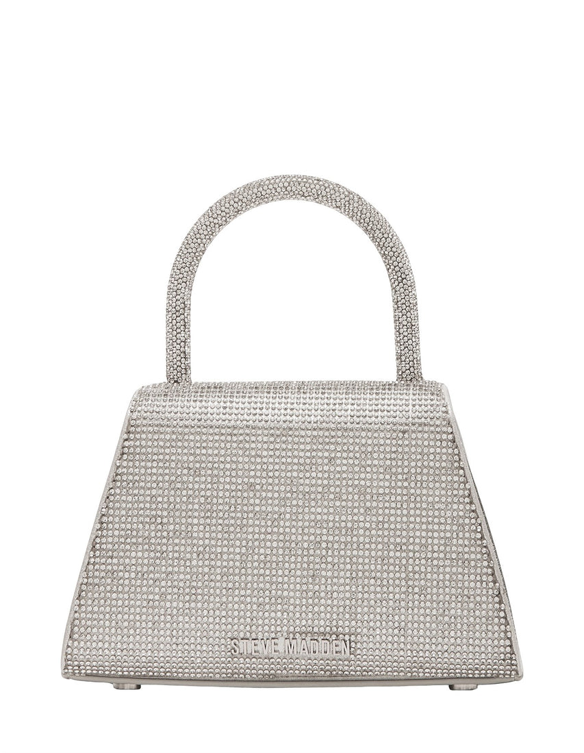 BGEM RHINESTONE TOP HANDLE BAG
