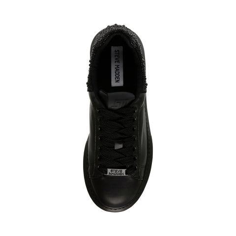 Shop Gaze R Black Black Sneakers Online Steve Madden Malaysia