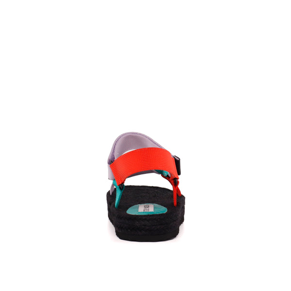 RADIUS RED/TEAL SANDALS