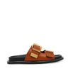 ARCH COGNAC LEATHER SANDALS