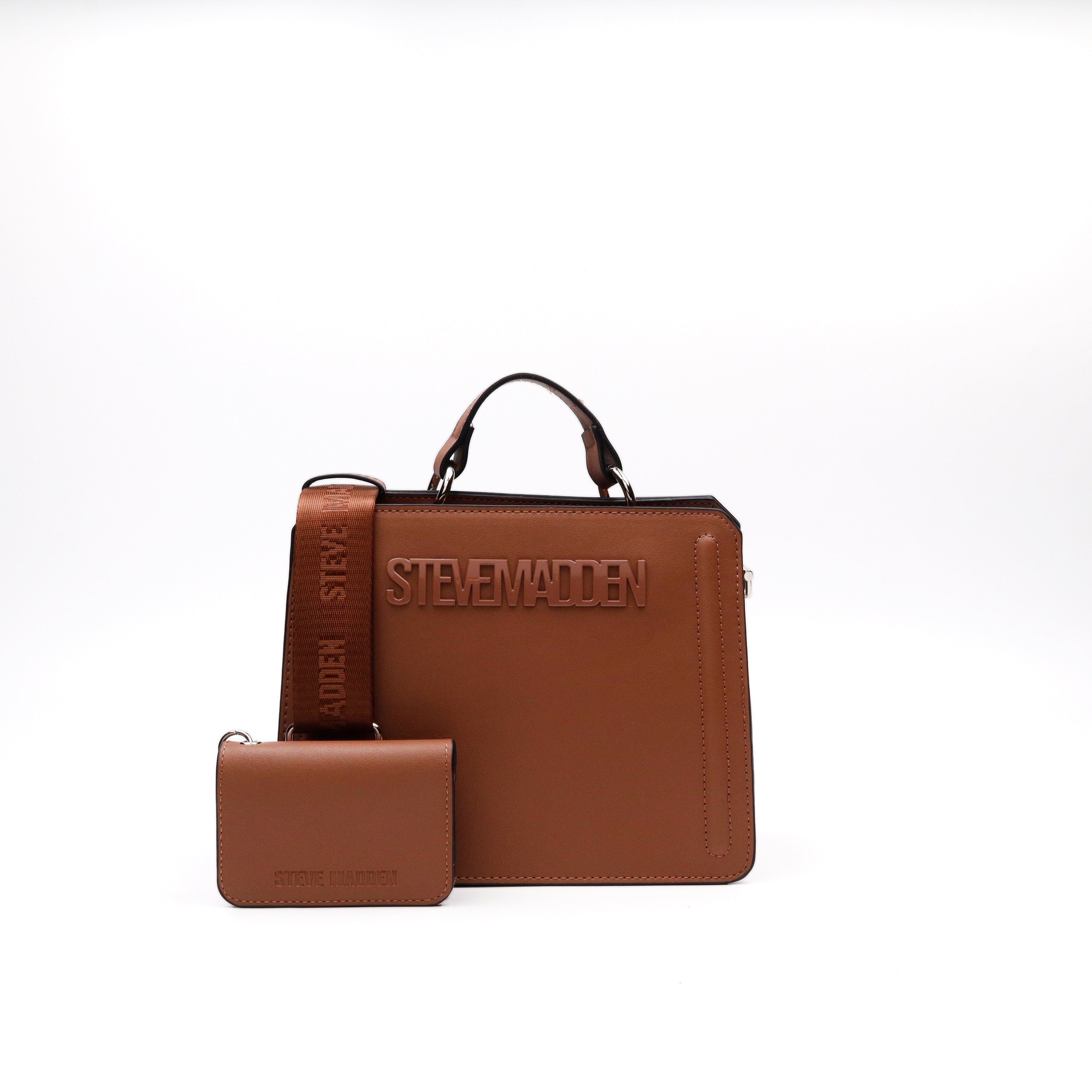 BEVELYN SADDLE TOP HANDLE BAG