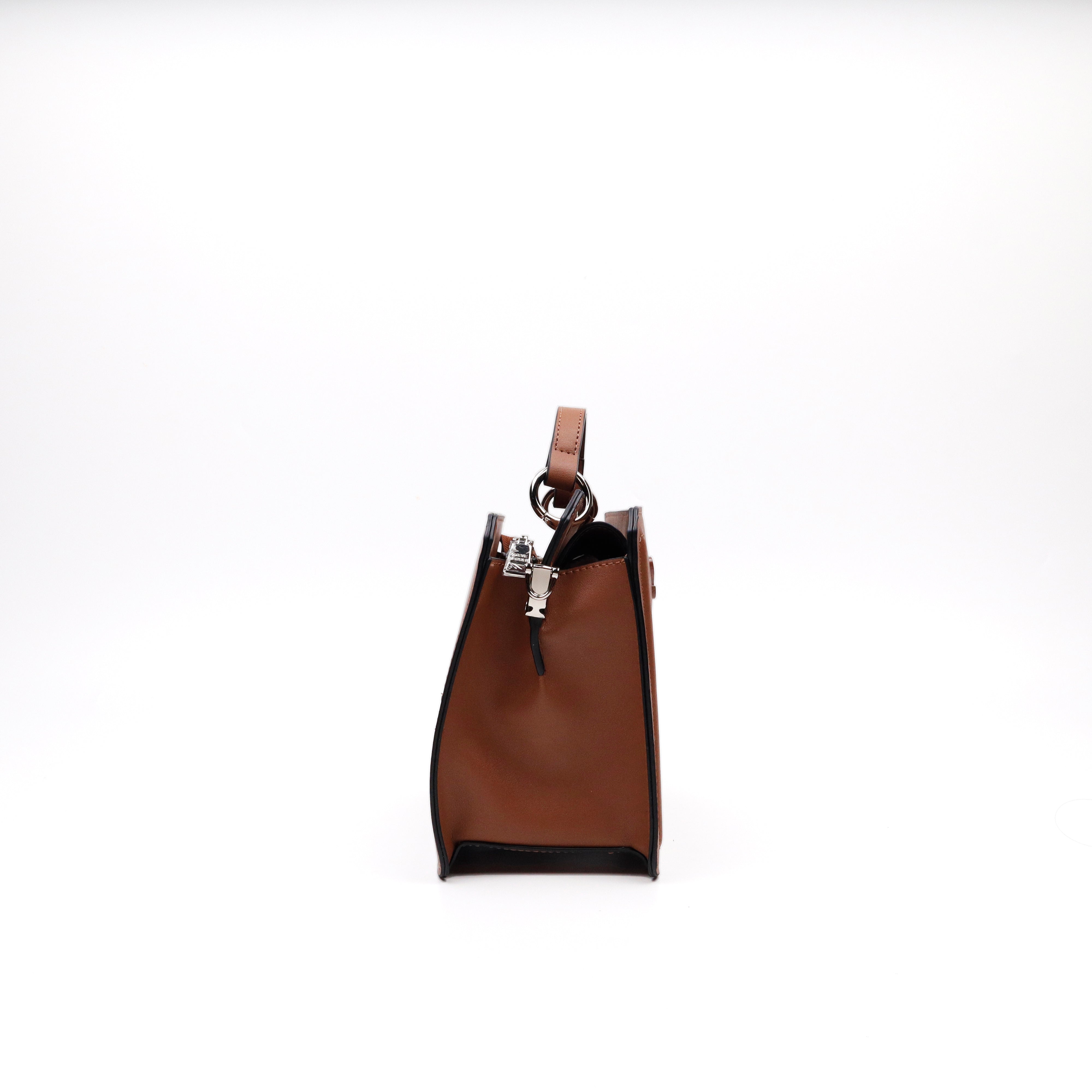 BEVELYN SADDLE TOP HANDLE BAG