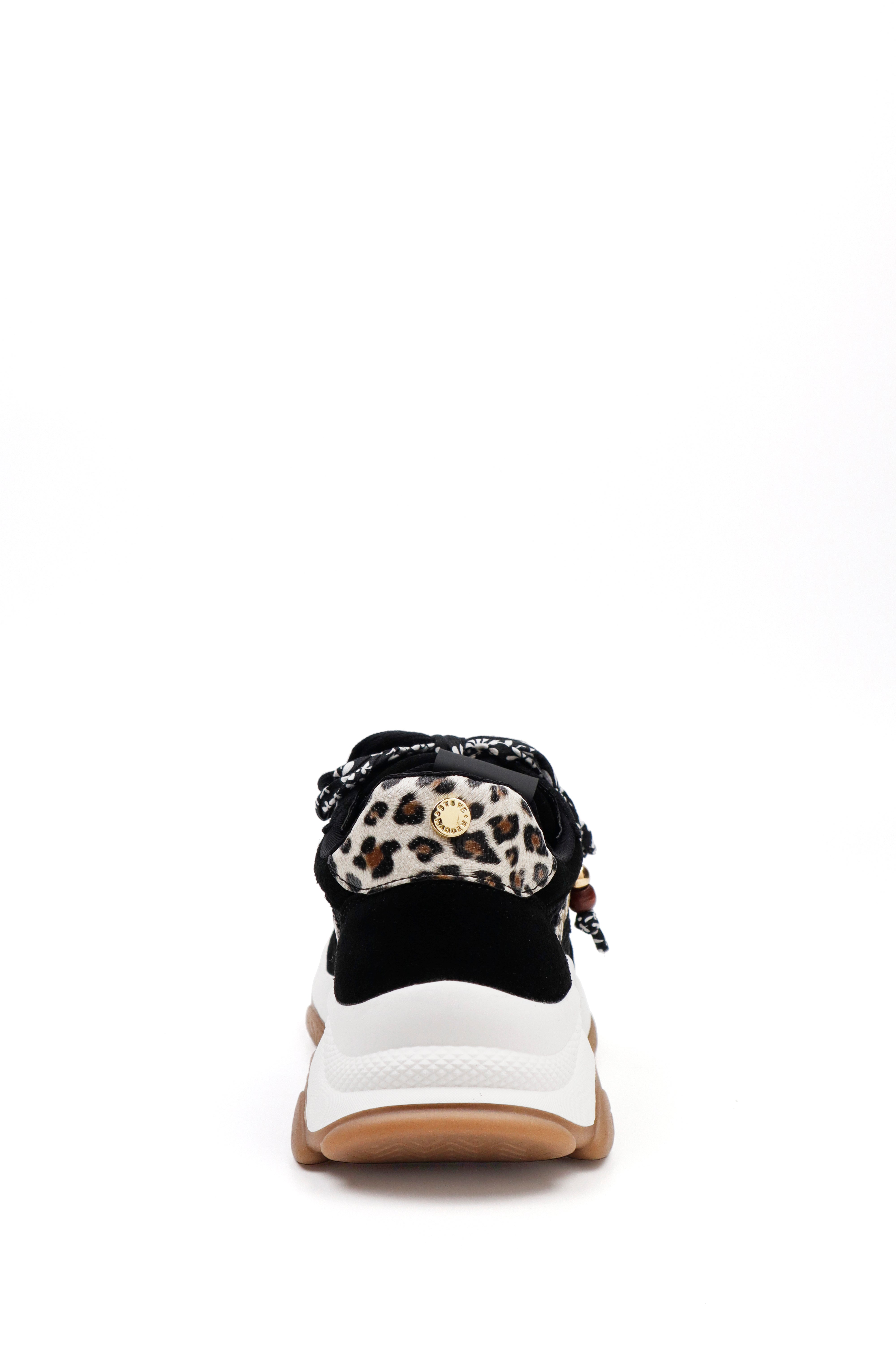 MAXFIELD BLACK SUEDE SNEAKERS - view 4