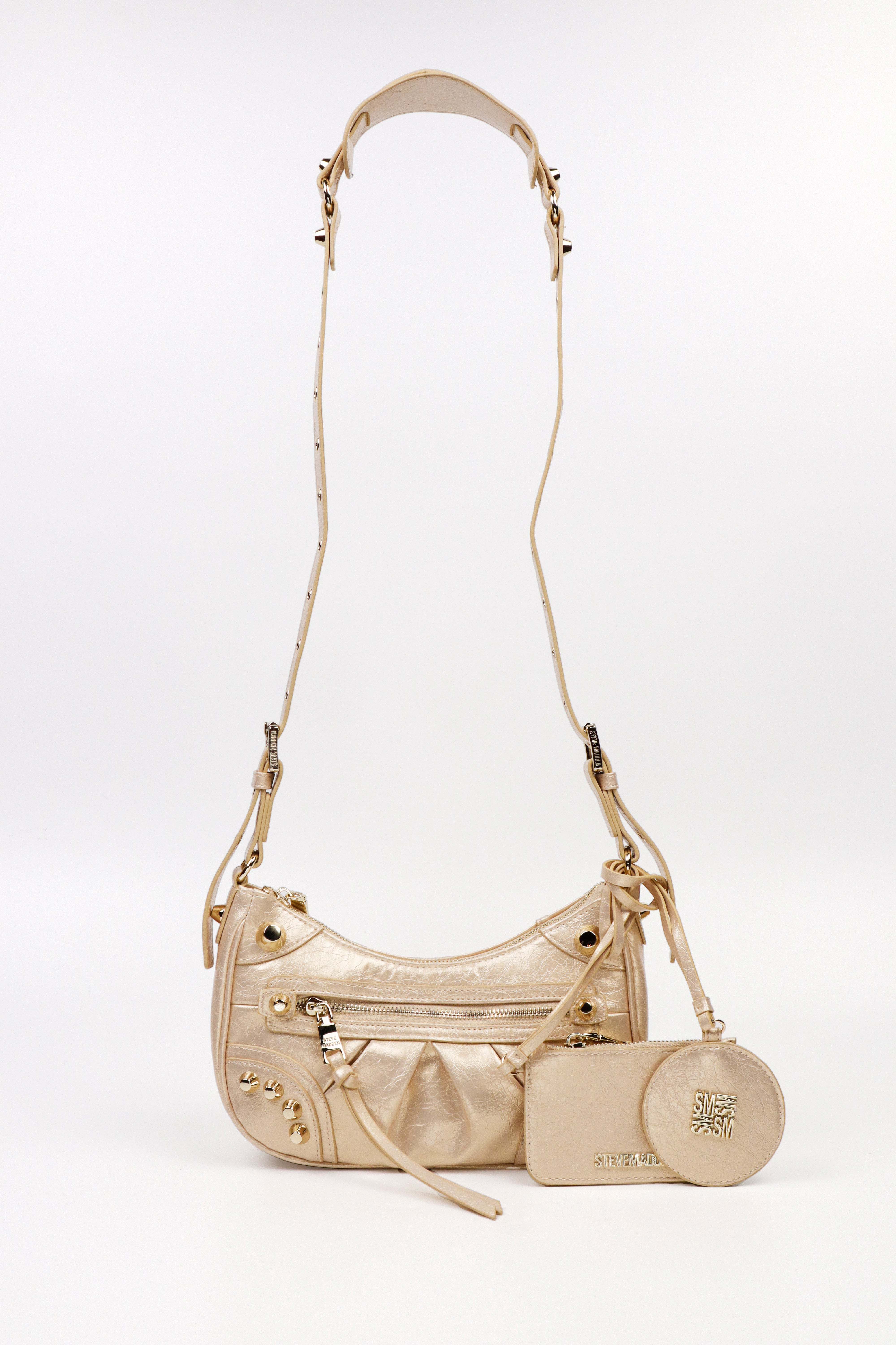 BGLOWING GOLD SHOULDER BAG