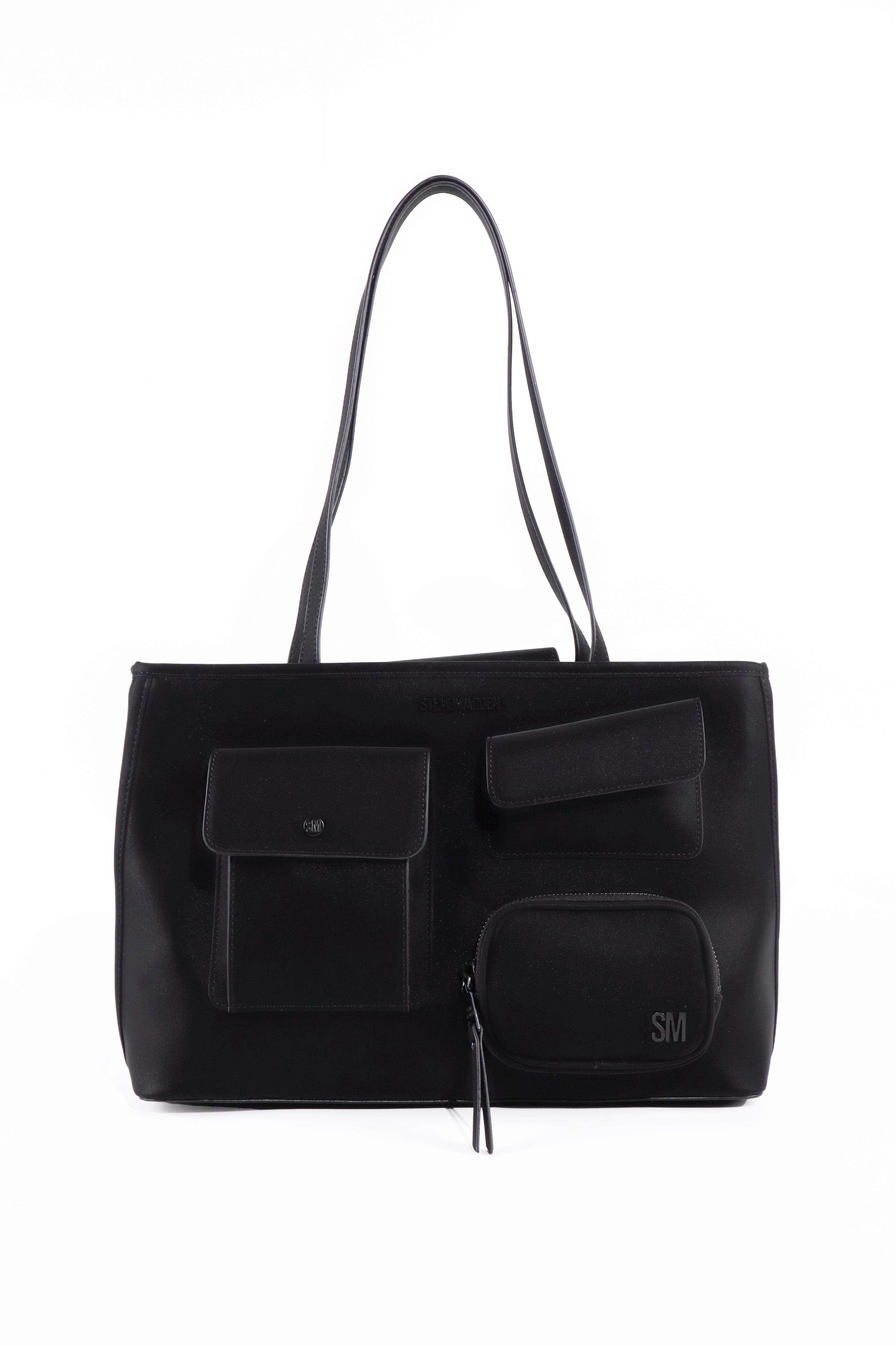 BEDFORD BLACK/BLACK TOTE BAG
