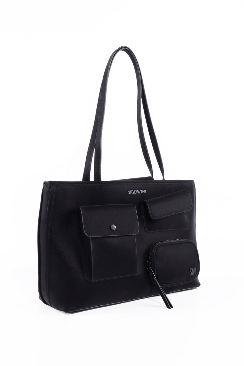 BEDFORD BLACK/BLACK TOTE BAG - view 2
