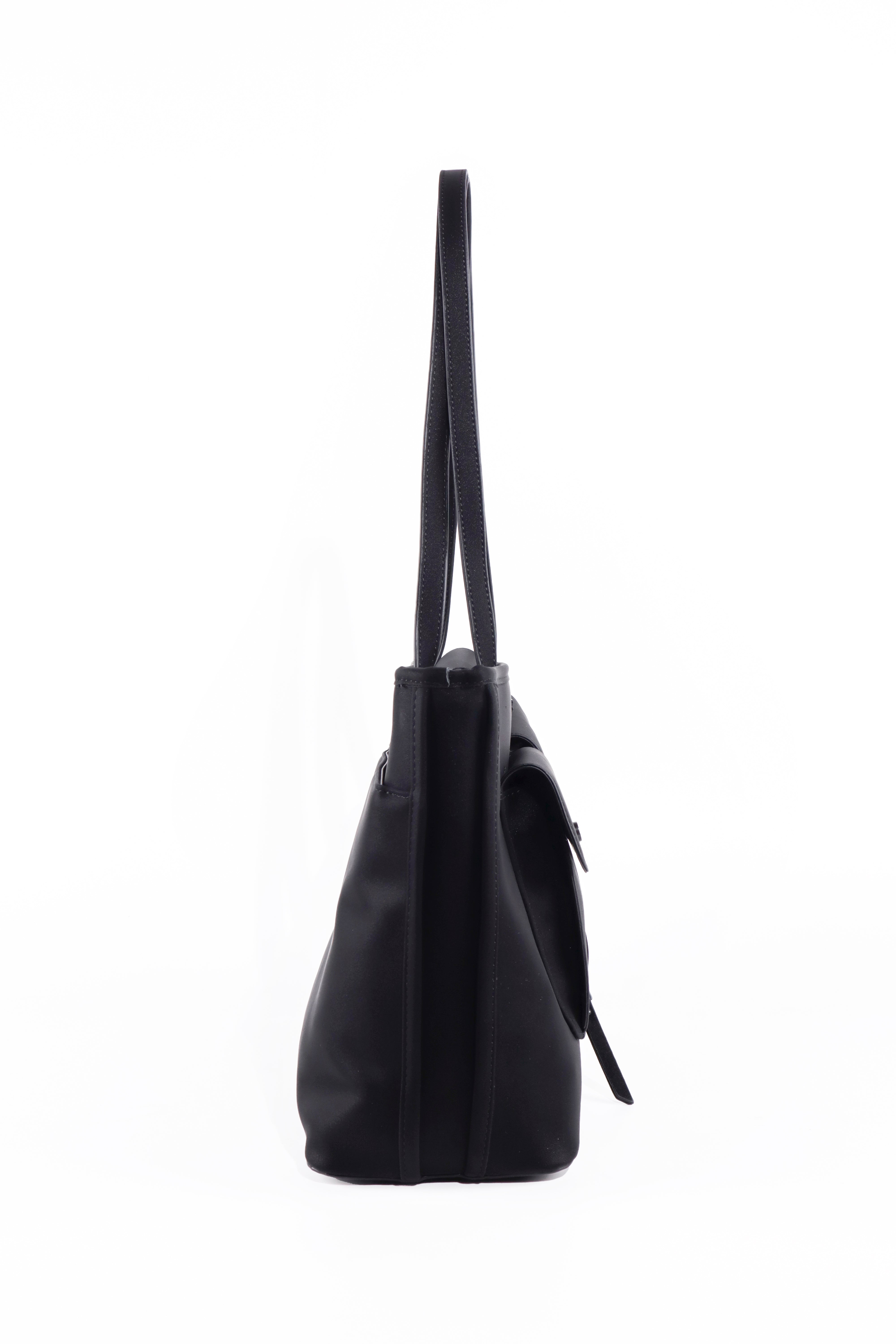 BEDFORD BLACK/BLACK TOTE BAG - view 3