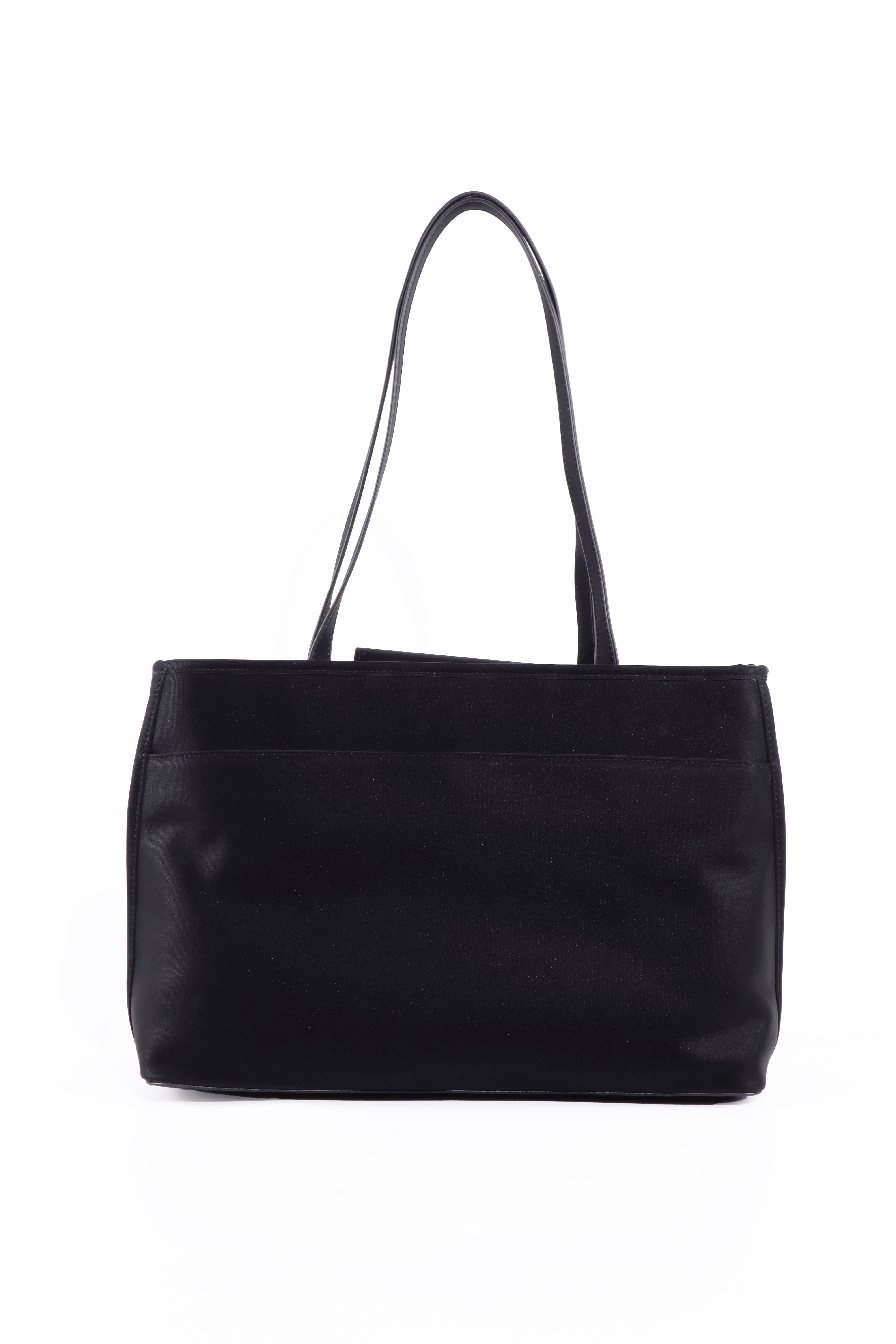 BEDFORD BLACK/BLACK TOTE BAG - view 4