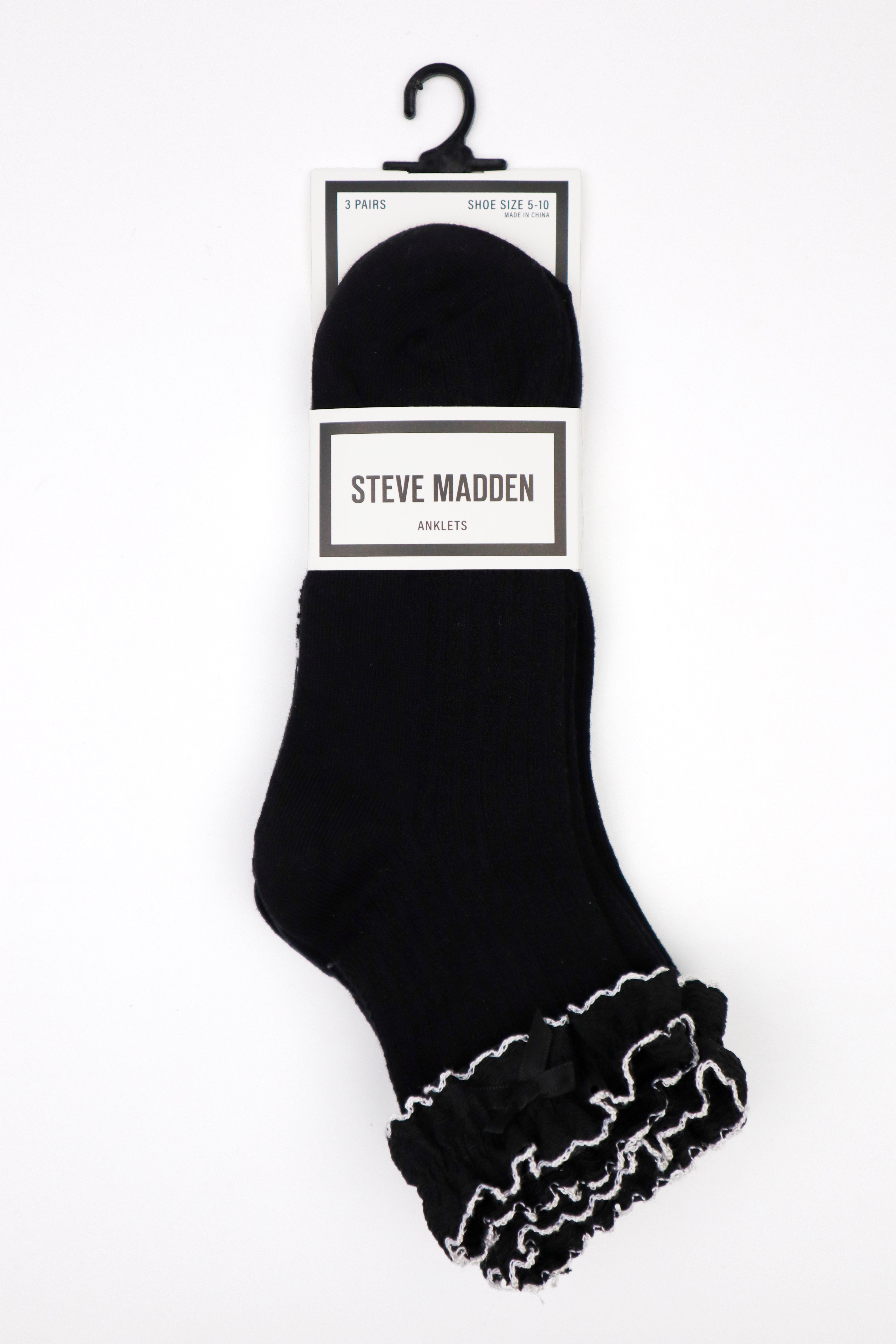SLEA3830 BLACK SOCKS