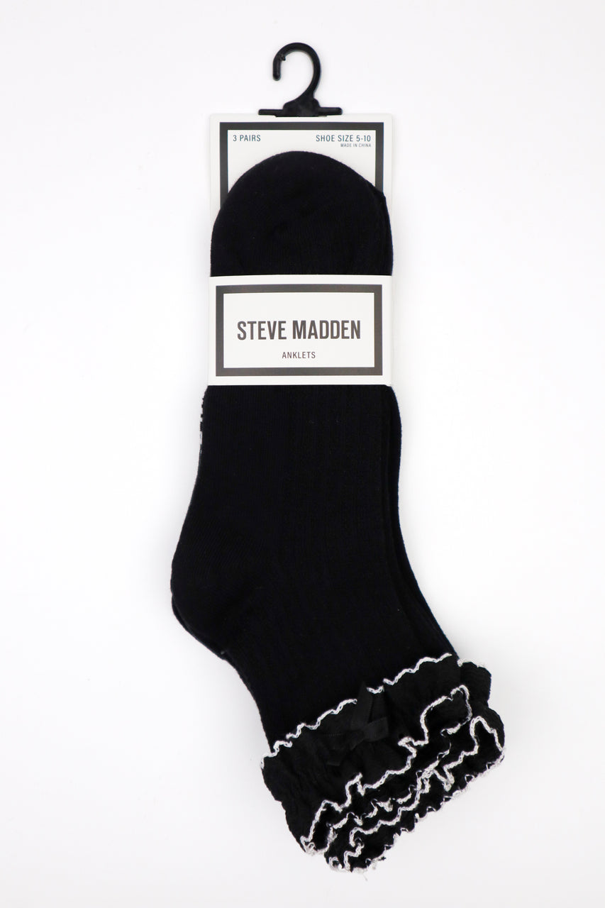 SLEA3830 BLACK SOCKS