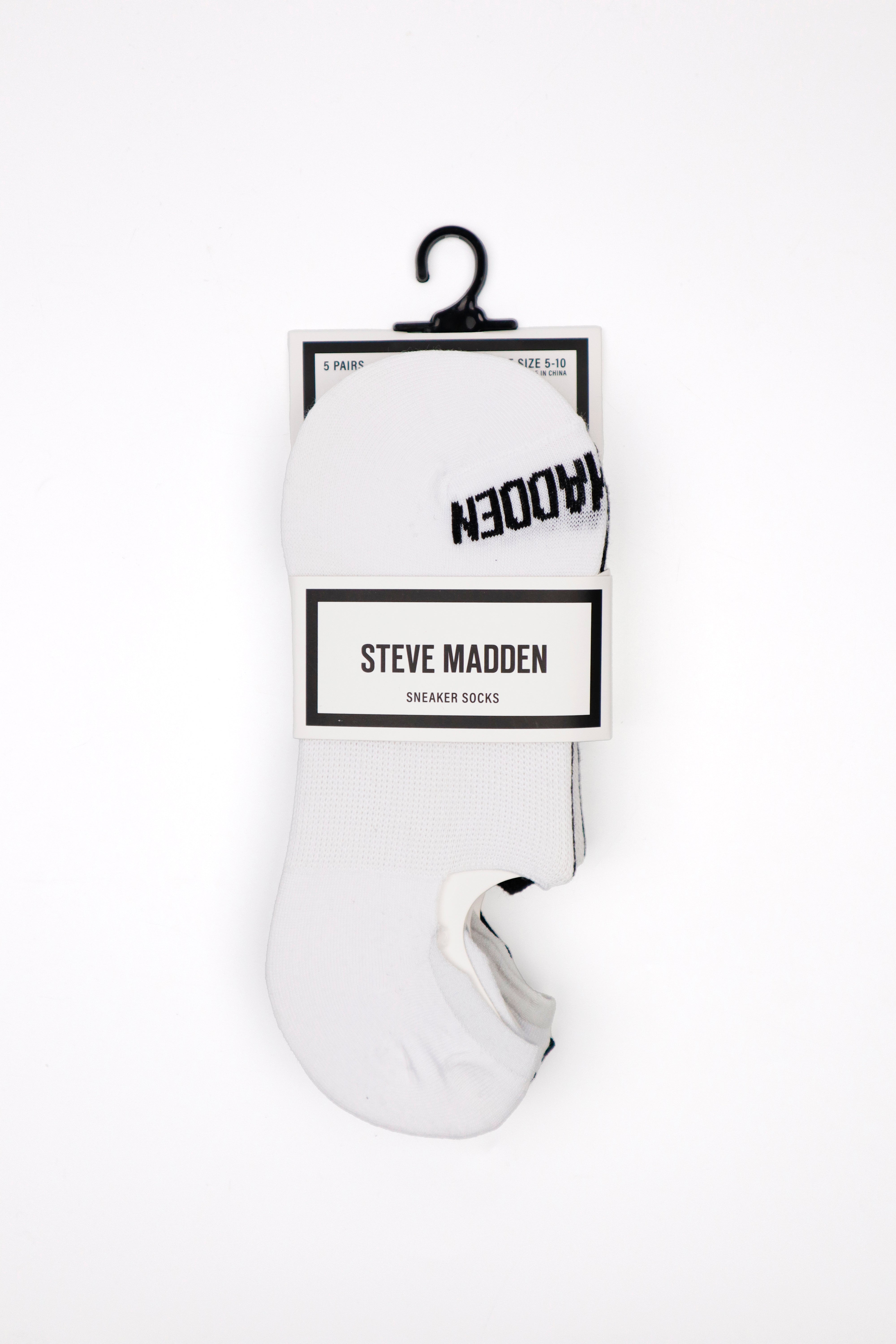 SLAN5391 WHITE/BLACK SOCKS