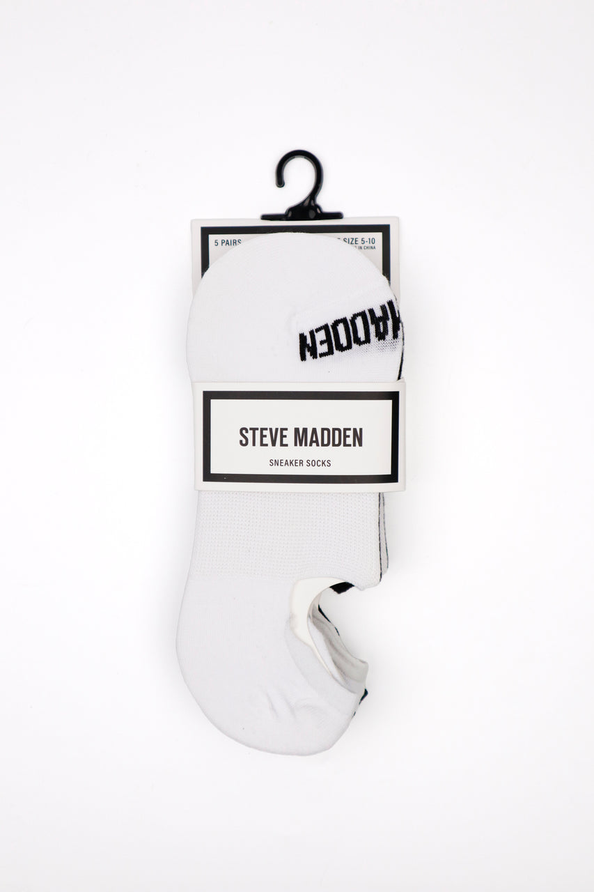 SLAN5391 WHITE/BLACK SOCKS