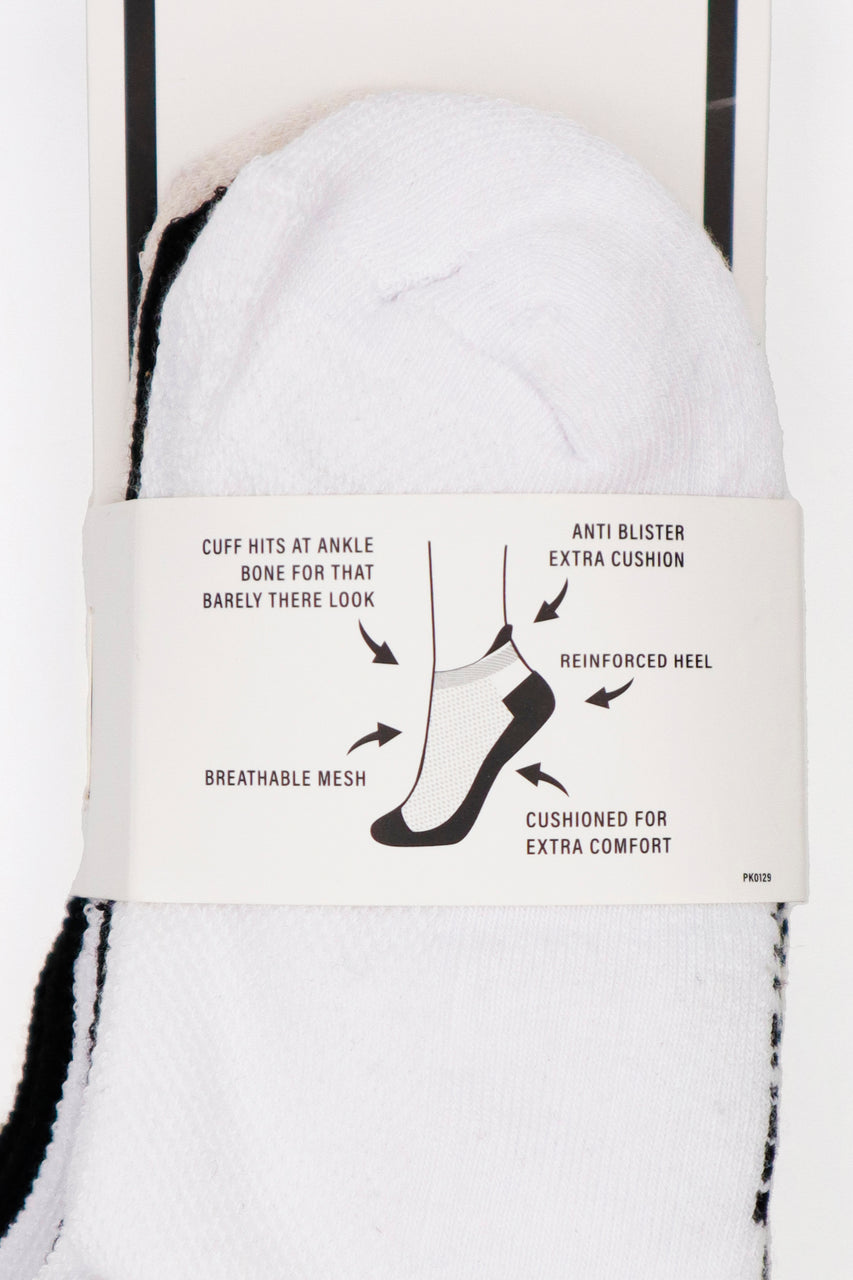 SLEL6894 OATMEAL HEATHER SOCKS - view 4