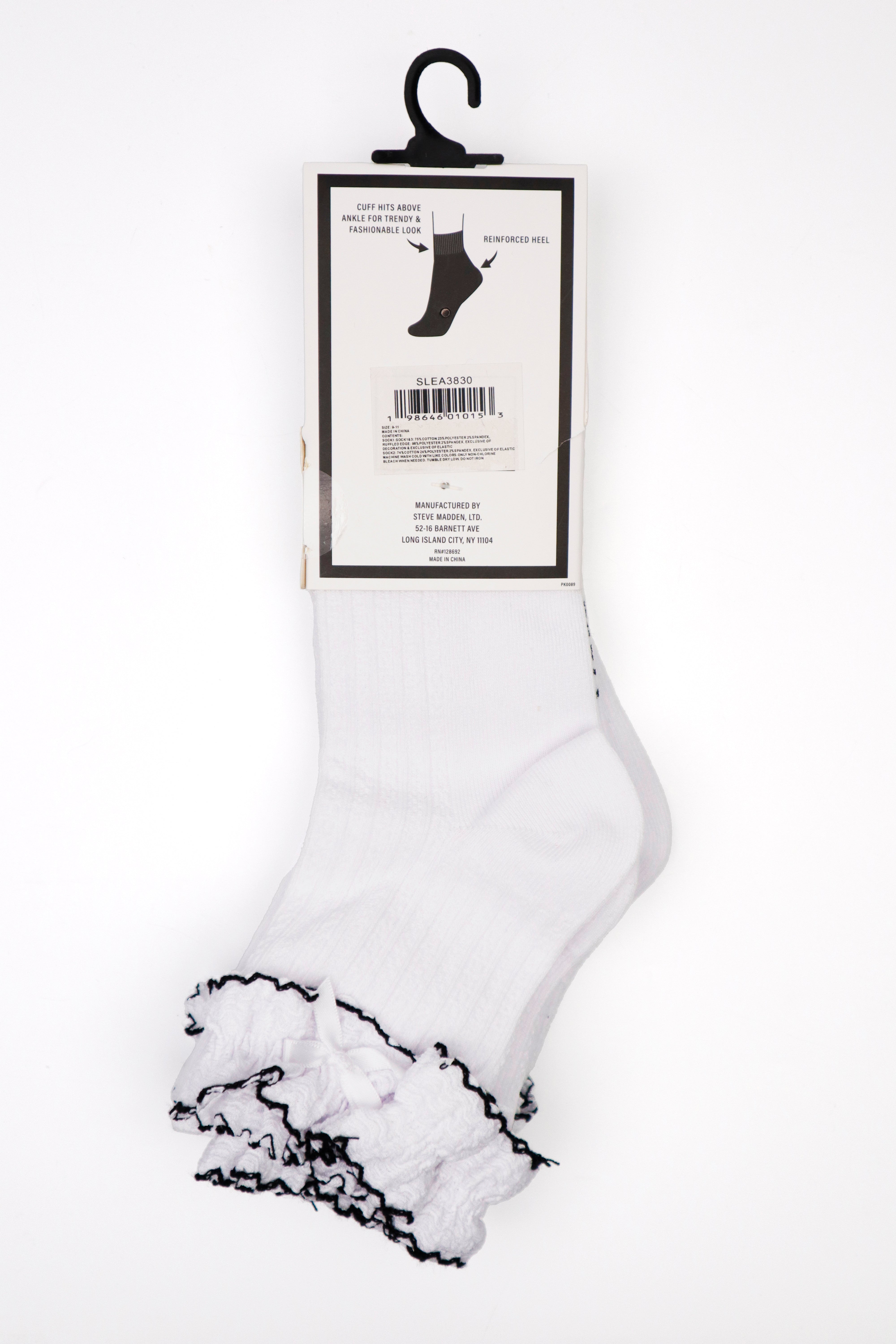 SLEA3830 WHITE SOCKS - view 2
