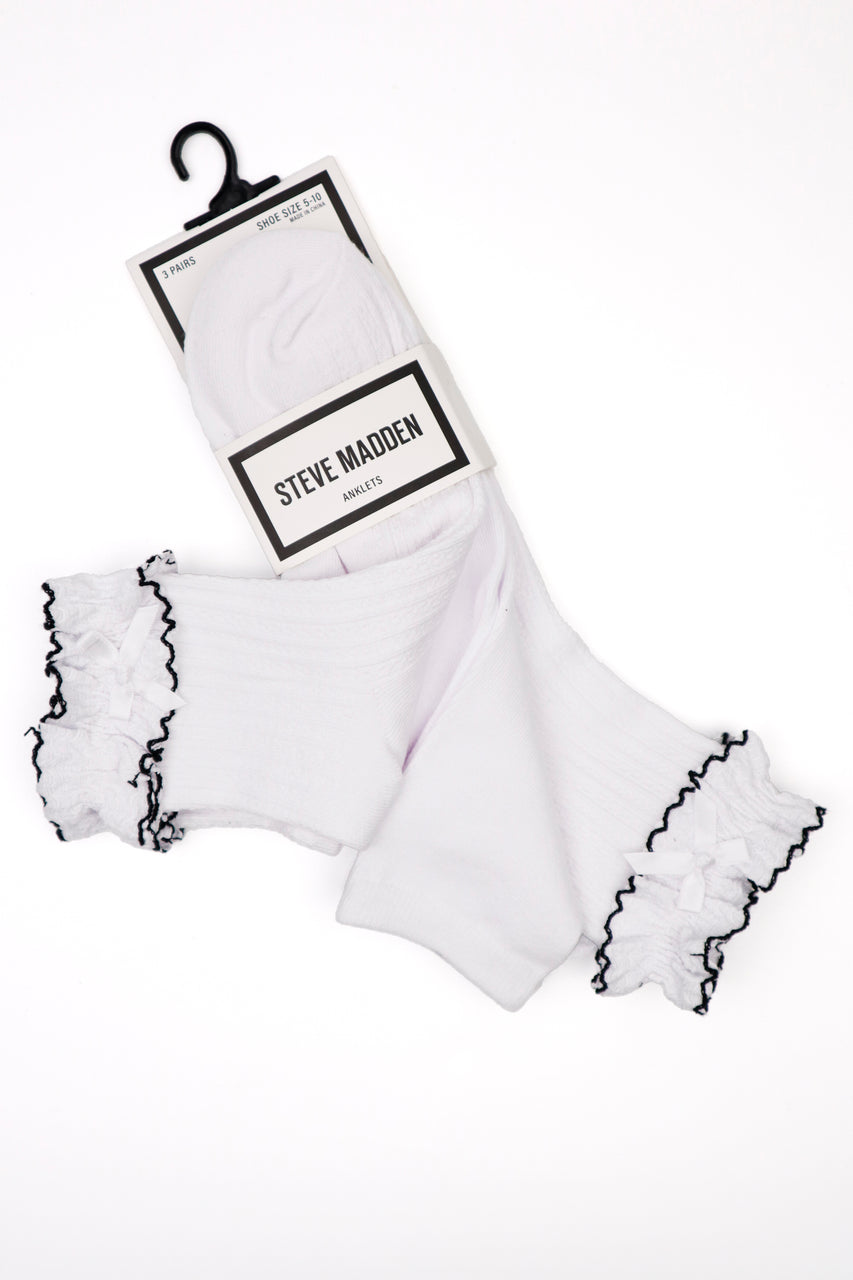 SLEA3830 WHITE SOCKS - view 3