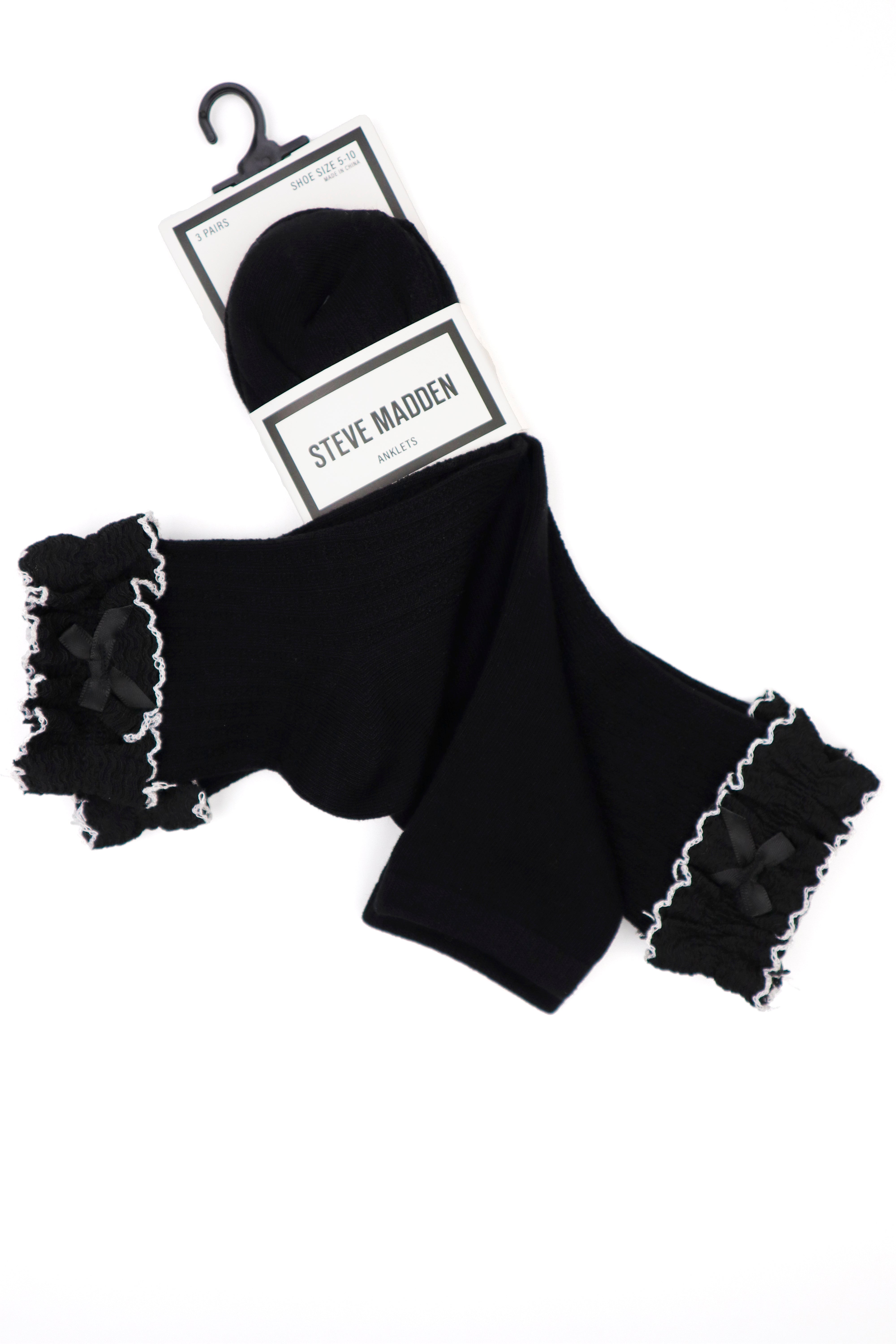 SLEA3830 BLACK SOCKS - view 3