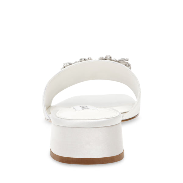ALEAH IVORY SATIN HEELS