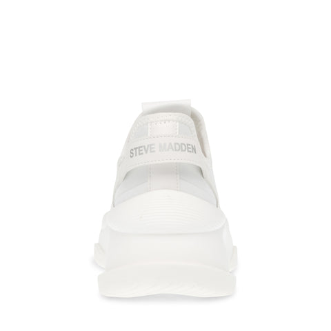 Shop Backfire White Sneakers Online Steve Madden Malaysia