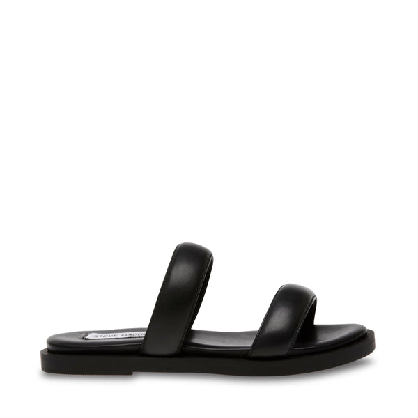 BELLAMY BLACK LEATHER SANDALS