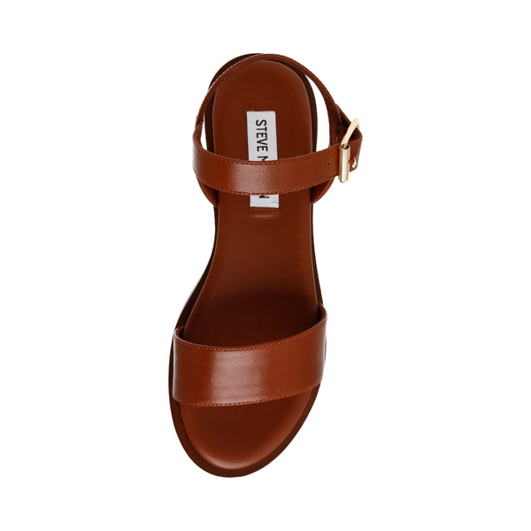 BELMONTE COGNAC SANDALS