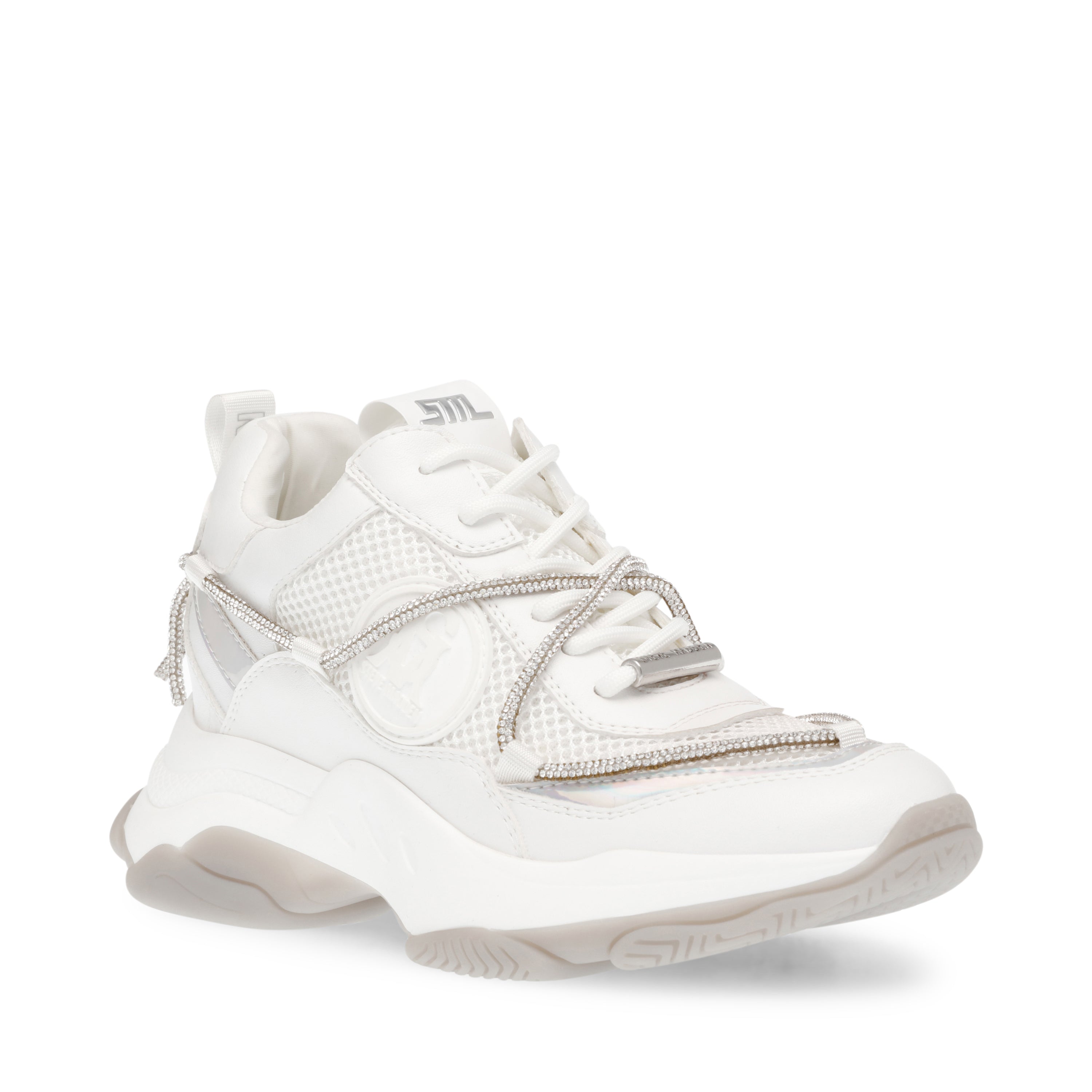 MOTOCROSS WHITE/SILVER SNEAKERS- Hover Image