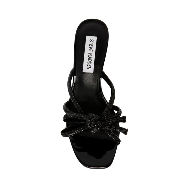 RIVERTON BLACK CRYSTAL HEELS