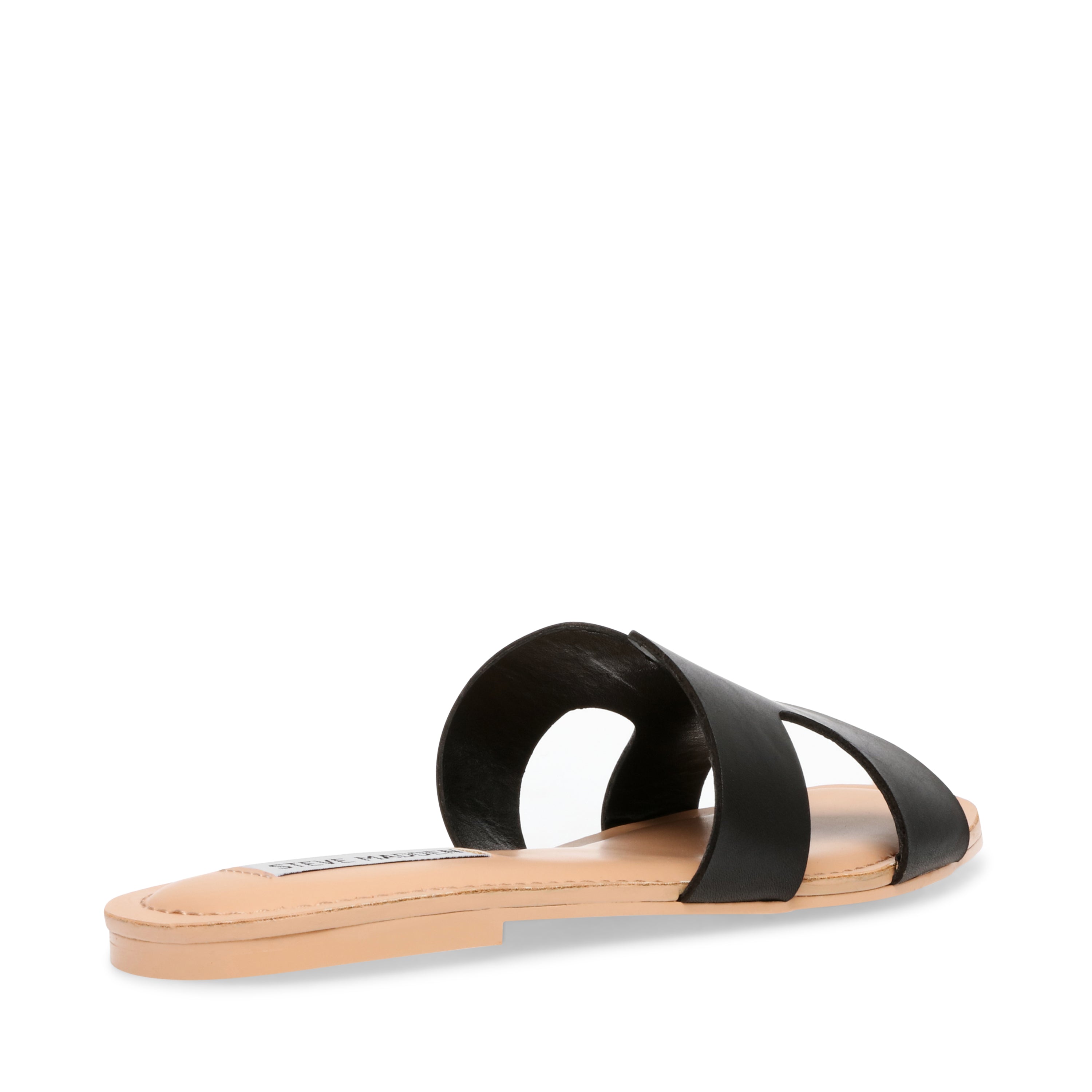 ZARNIA BLACK LEATHER SANDAL