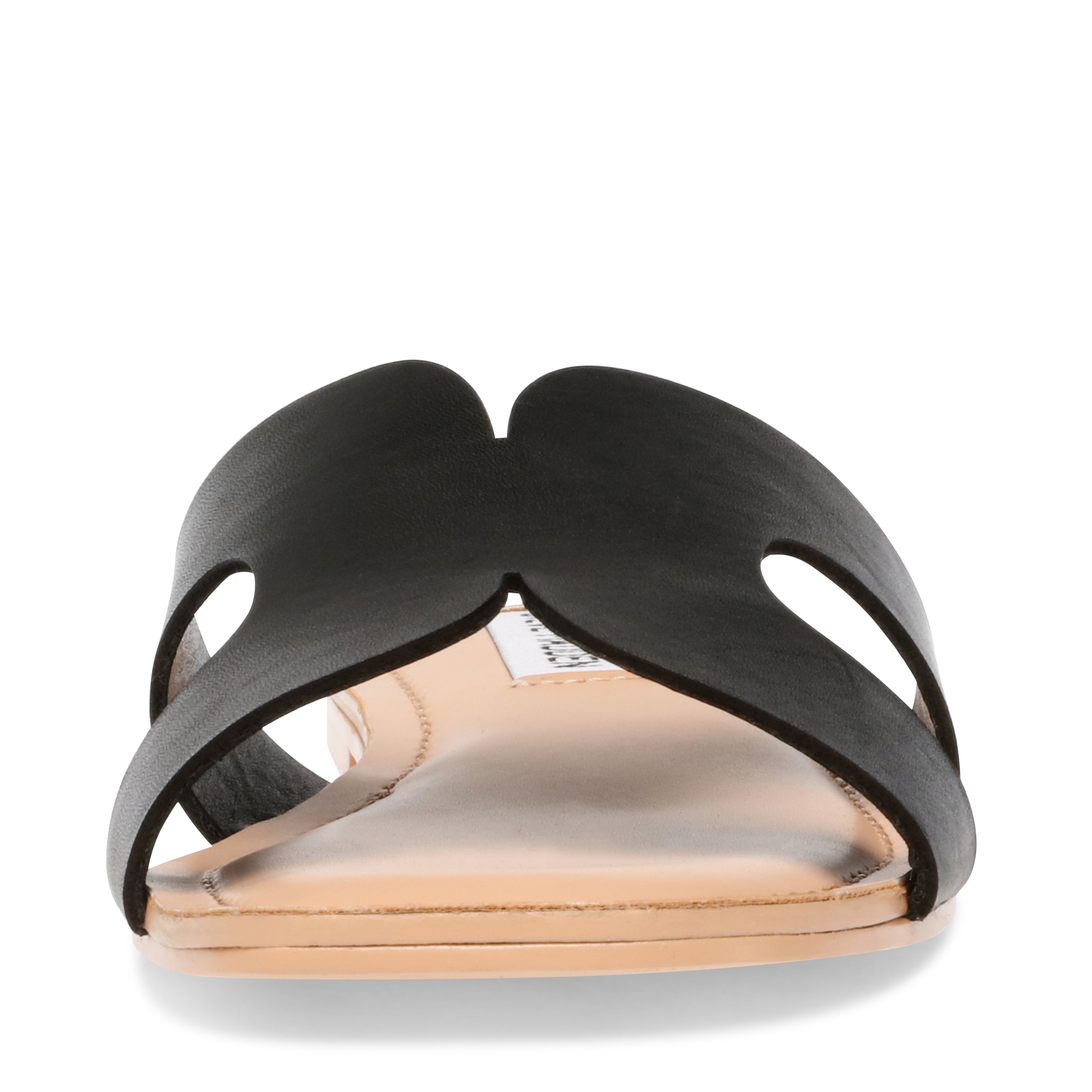 ZARNIA BLACK LEATHER SANDAL