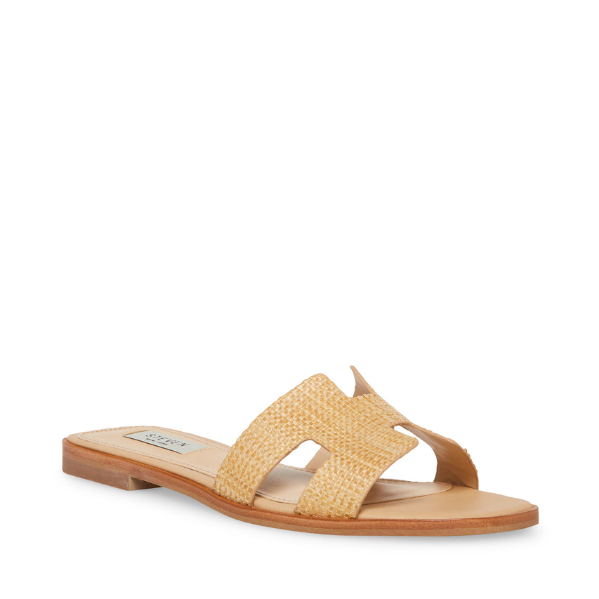 HADYN-RAFF RAFFIA SANDALS - view 2