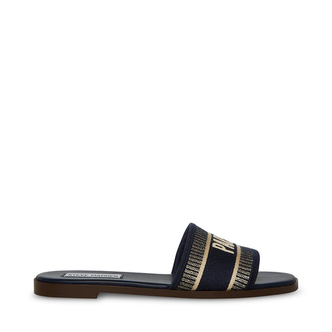 KNOX NAVY MULTI SLIDE SANDAL