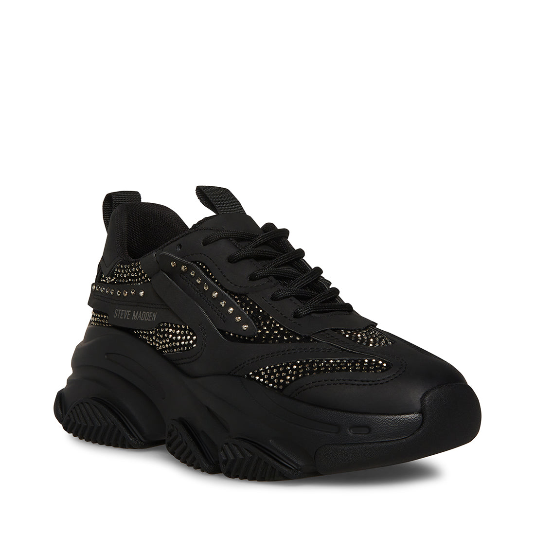 POSSESSION-R BLACK SNEAKERS- Hover Image