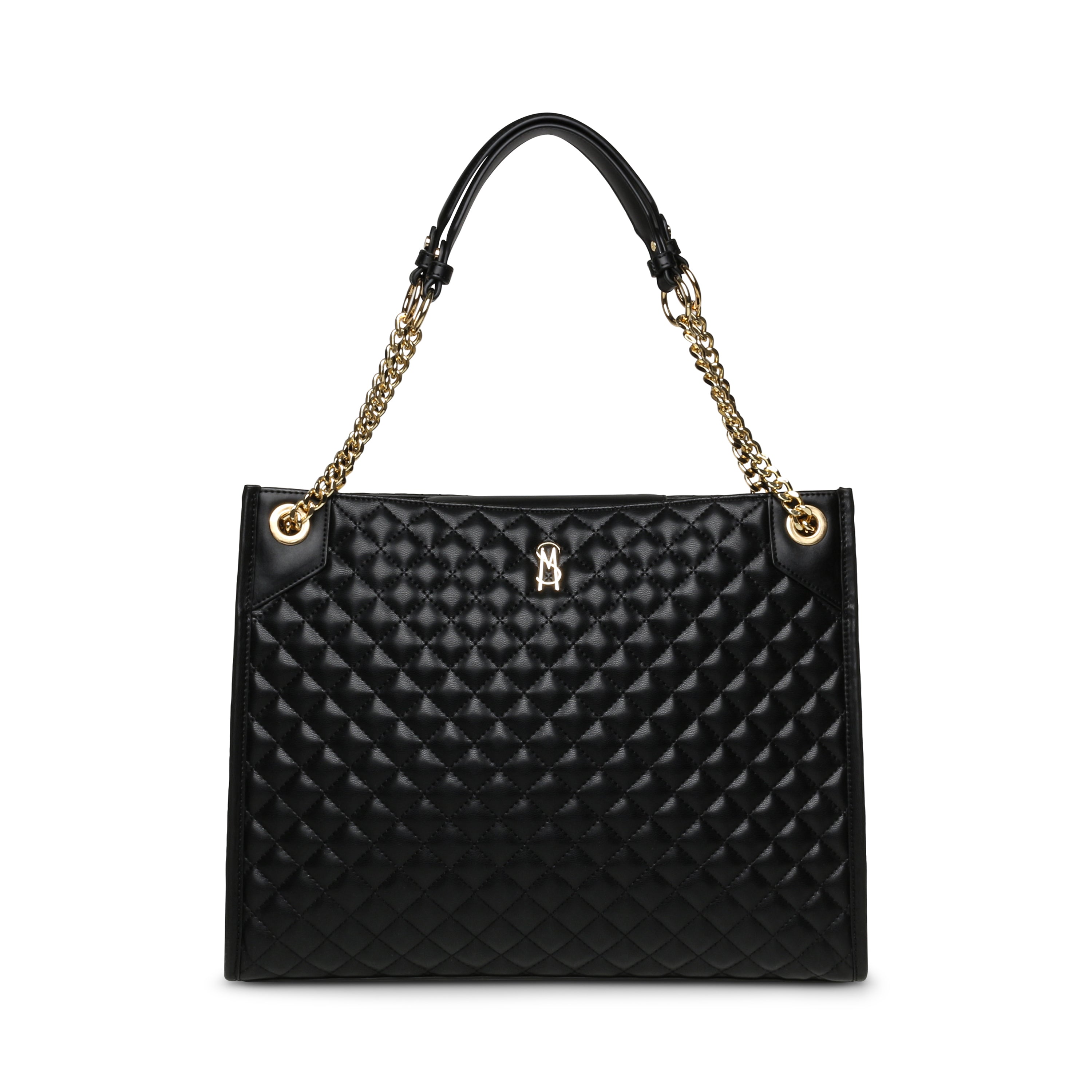 BACCENT BLACK/GOLD SHOULDER BAG