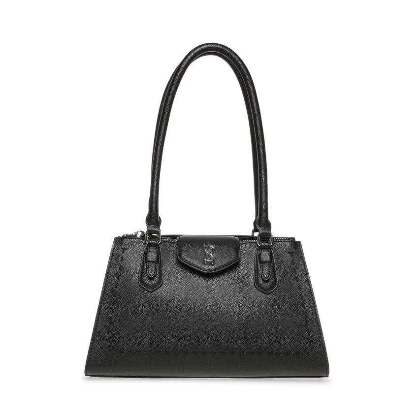BALIANA BLACK/SILVER SATCHEL BAG