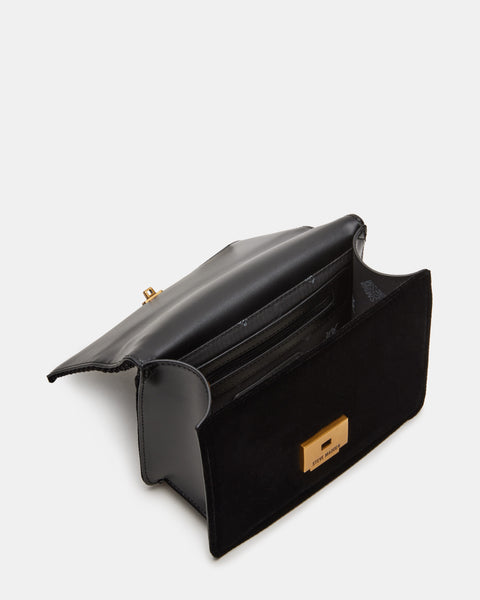 BAMARA-R BLACK/GOLD CROSSBODY BAG