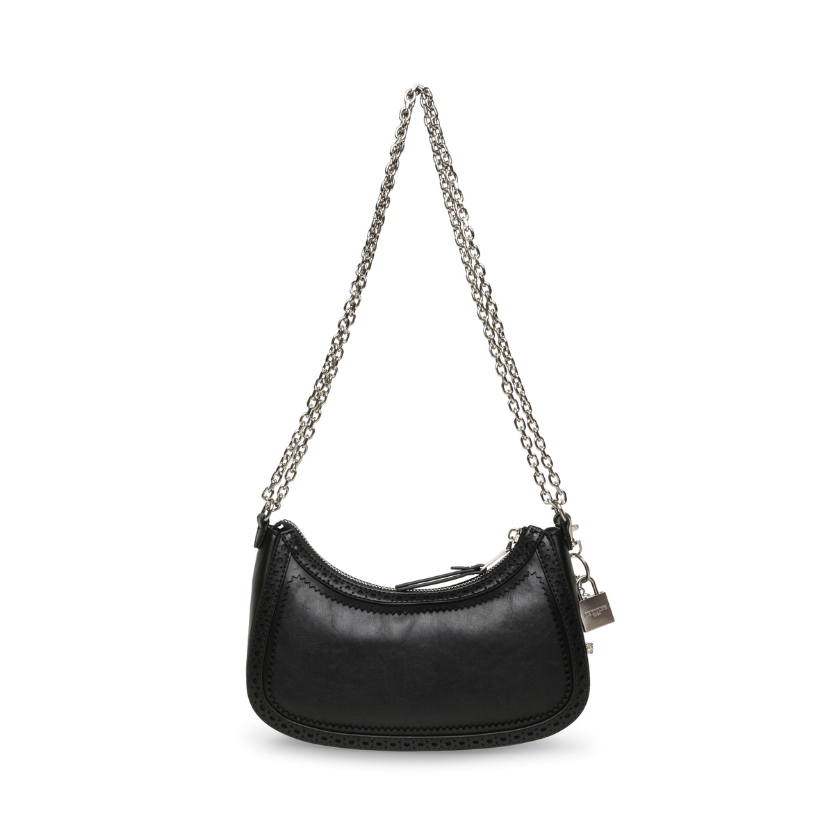 BODESSA BLACK/NICKLE SHOULDER BAG - view 4