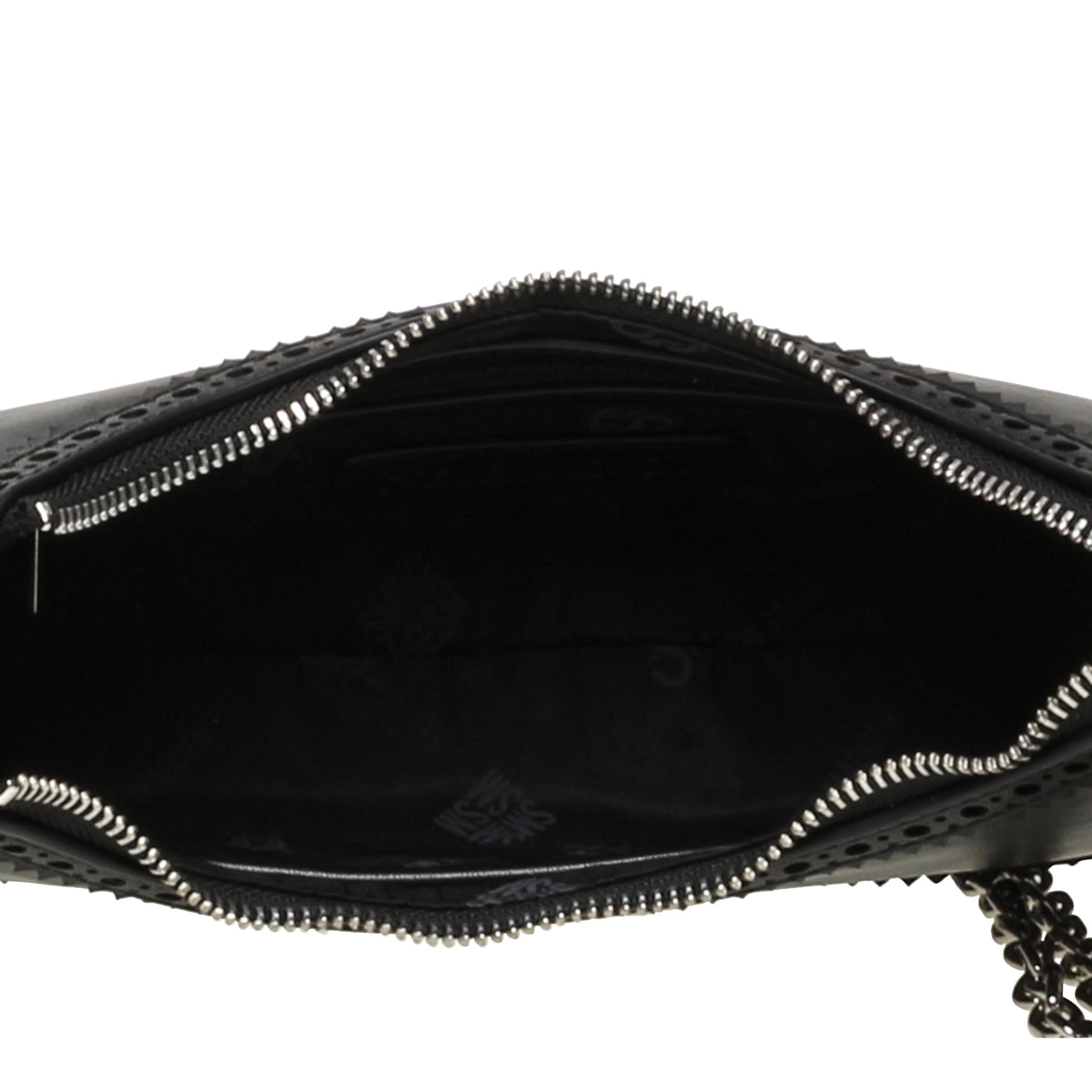 BODESSA BLACK/NICKLE SHOULDER BAG - view 5