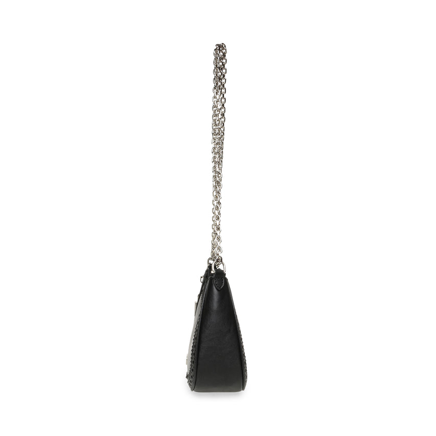 BODESSA BLACK/NICKLE SHOULDER BAG - view 3
