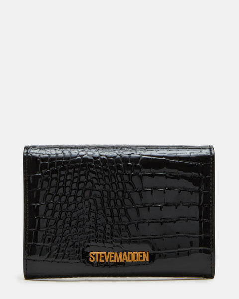 BASHA-W BLACK/GOLD WALLET