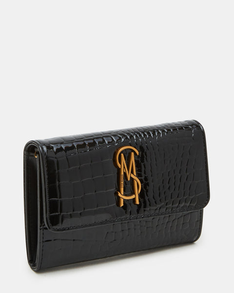 BASHA-W BLACK/GOLD WALLET