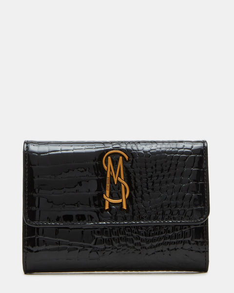 BASHA-W BLACK/GOLD WALLET