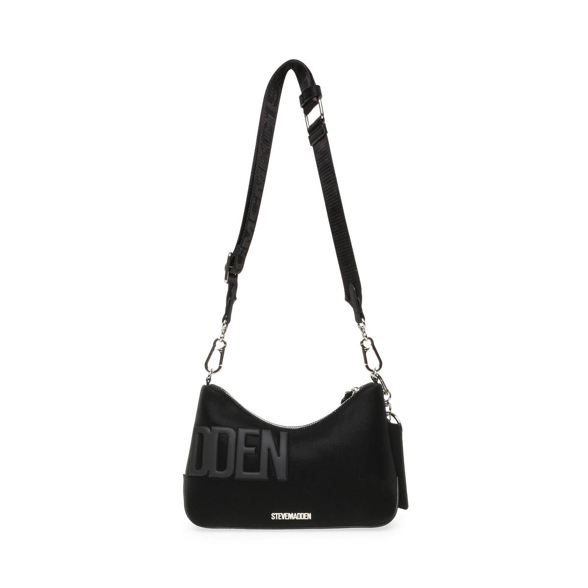 BBRISK BLACK/SILVER CROSSBODY BAG - view 3