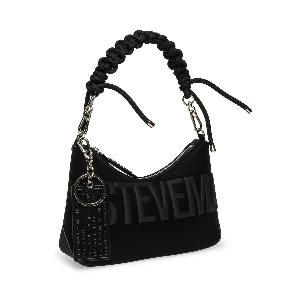 BBRISK BLACK/SILVER CROSSBODY BAG - view 5